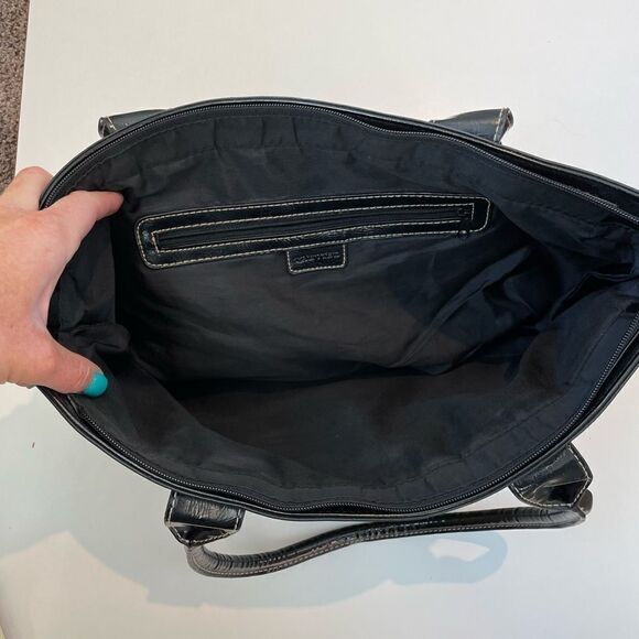 Pre-Owed Treviso Animal Print Tote with White Gold Accents - Picture 5 of 5